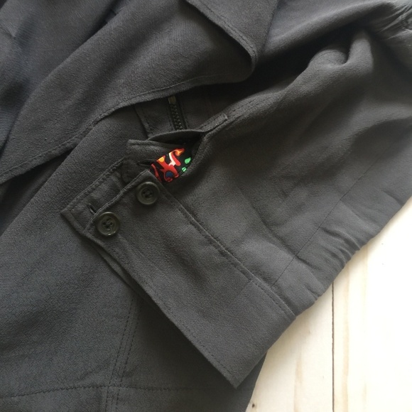 Anthropologie ELEVENSES Eldora Gray Draped Jacket - Picture 8 of 8